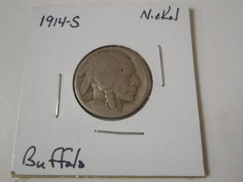 1914-S Buffalo Head Nickel, Circula...