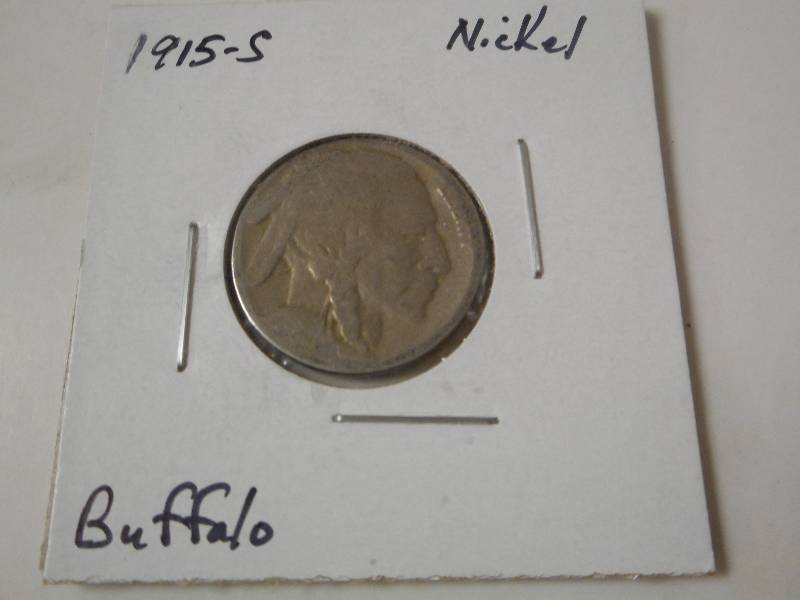 1915-S Buffalo Head Nickel, Circula...