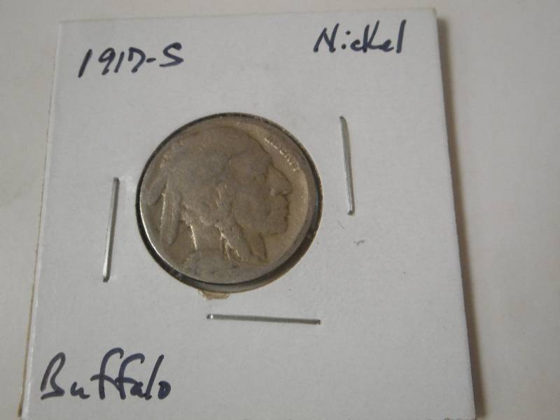 1917-S Buffalo Head Nickel, Circula...
