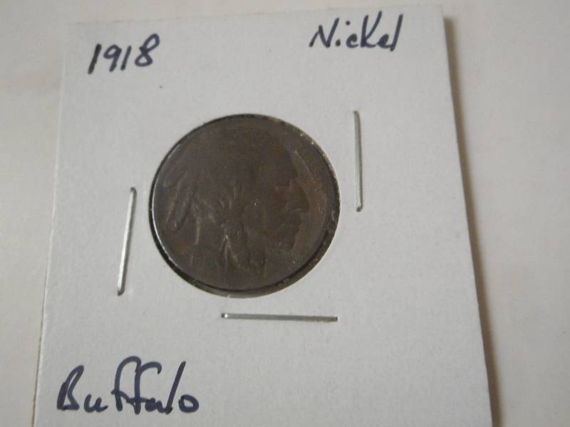 1918-P Buffalo Head Nickel, Circula...