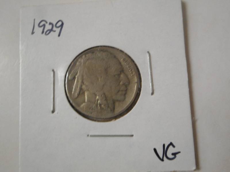 1929-P Buffalo Head Nickel, Very Go...
