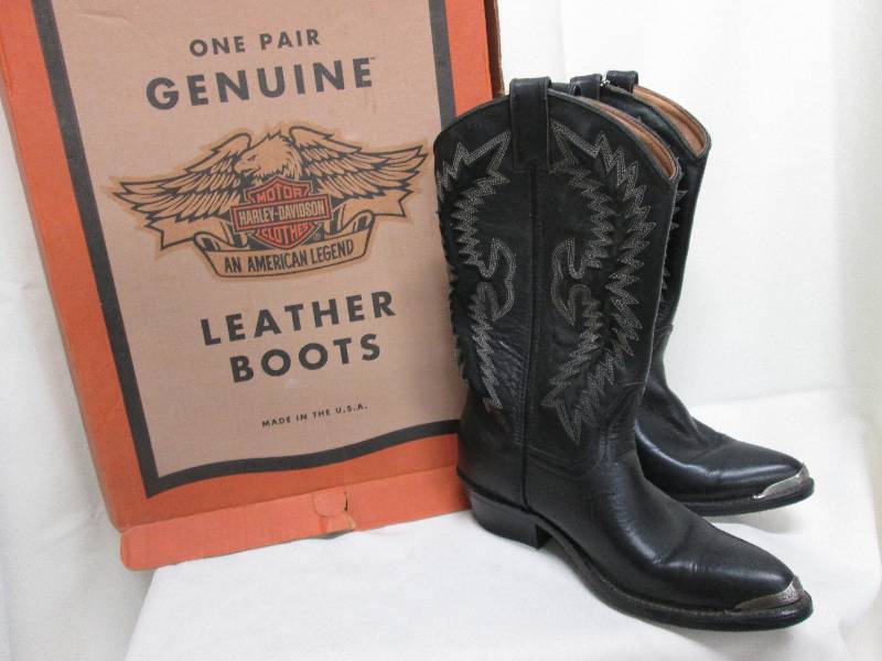 Genuine Harley Davidson Leather Boo...