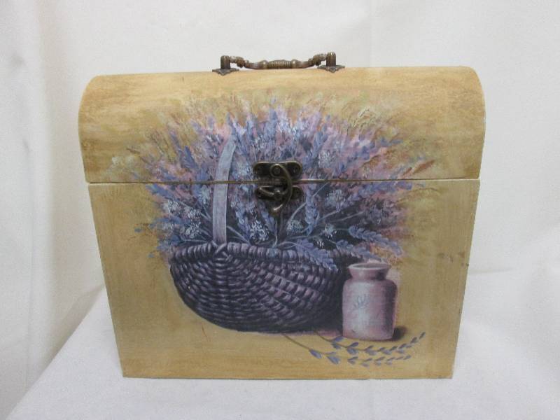 Ornate wooden case 12X13 inches...