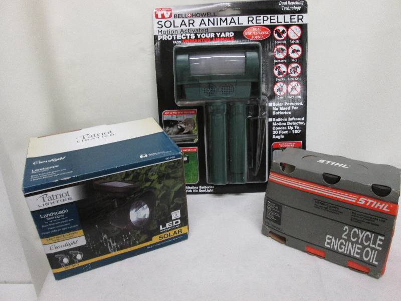 Set of 2 Landscape LED Solar Lights...