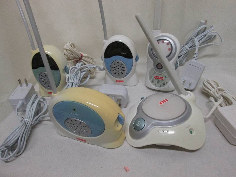 Assorted Fisher Price baby monitors...