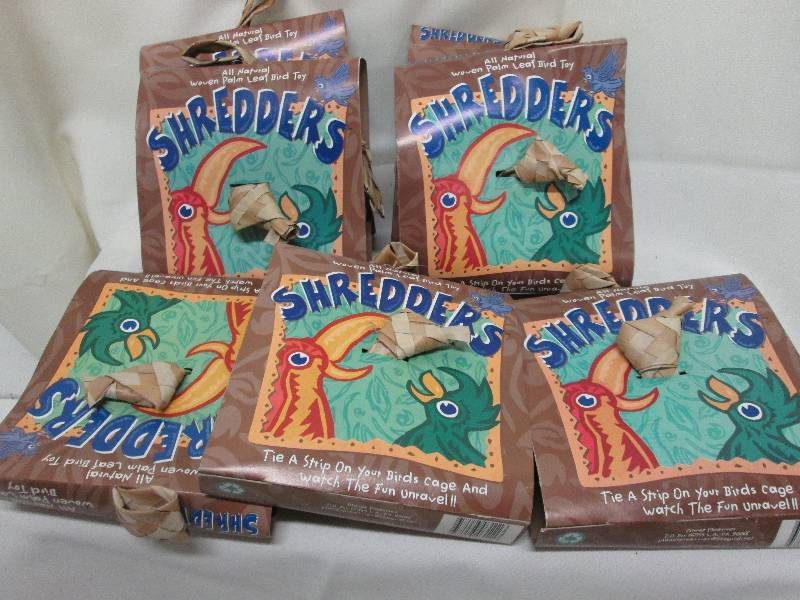 Lot of 7 Schredders Palm Leaf Bird ...