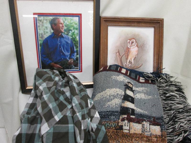 Owl picture, George Bush picture, L...