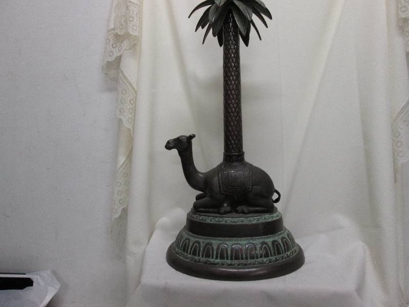 Exotic camelpalm tree heavy metal ...