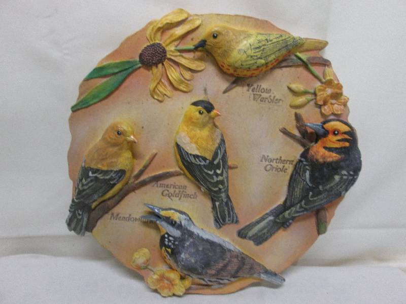11 inch Bird Plaque...