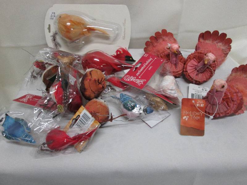 Assorted Holiday Birds Christmas &...