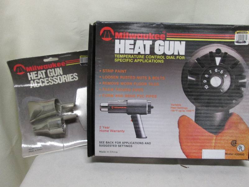 Milwaukee Heat Gun with extra acces...