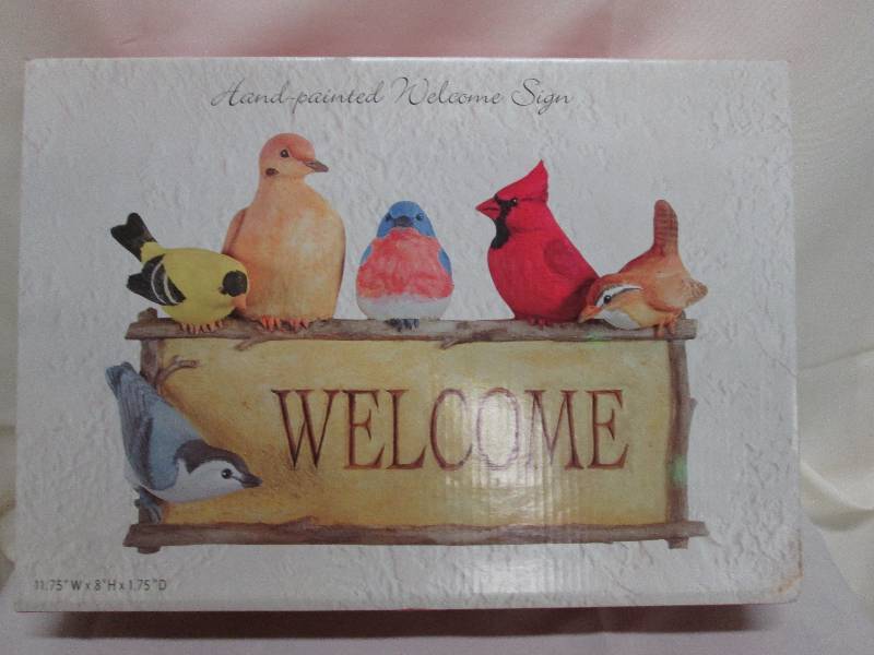Hand painted Welcome Sign...