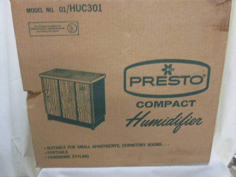 Presto Compact humidifier...