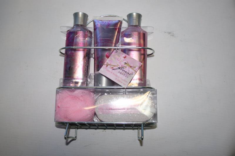 Lot of 3 Gift Baskets - Blushing Cherry Blossom