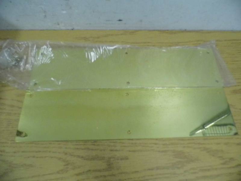 2 - 4 x 16 Brass Plates