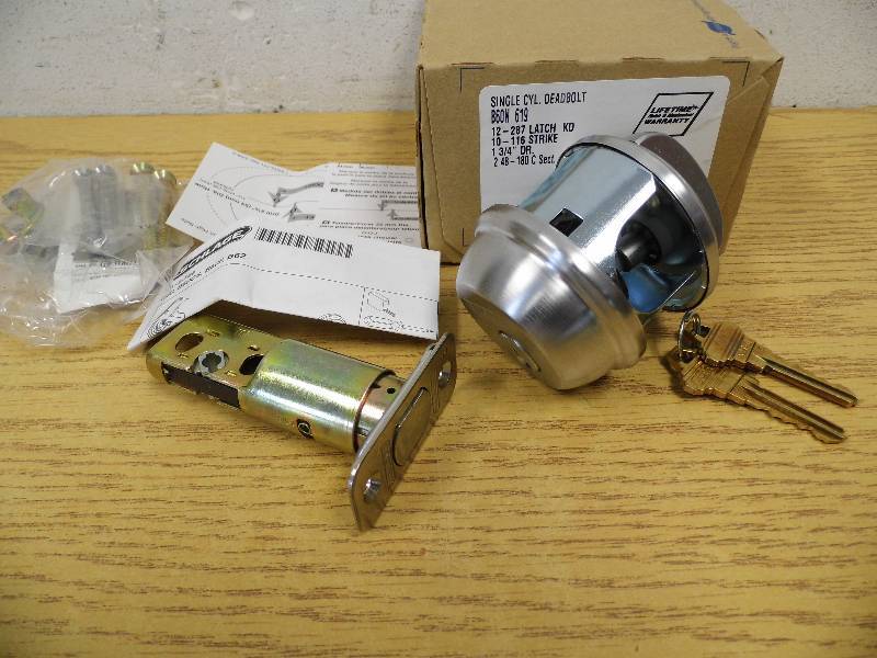 Schlage Single Cylinder Deadbolt