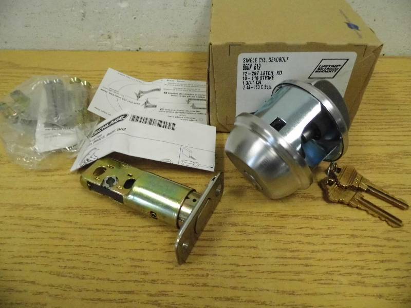 Schlage Single Cylinder Deadbolt