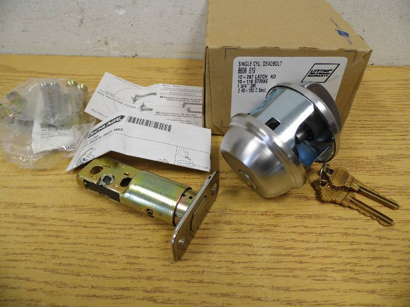 Schlage Single Cylinder Deadbolt
