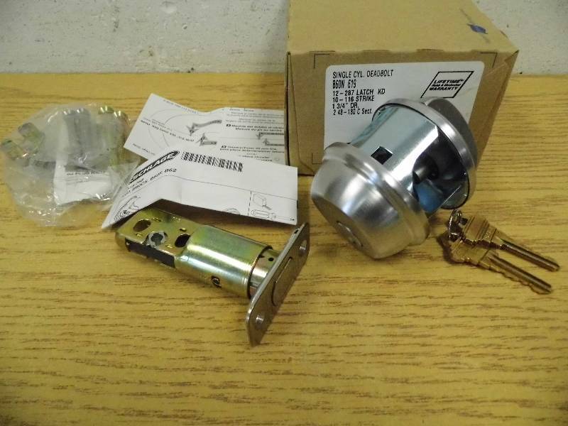 Schlage Single Cylinder Deadbolt