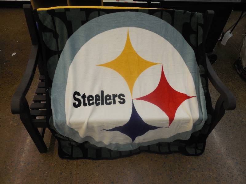 Steelers Fleece Blanket Throw