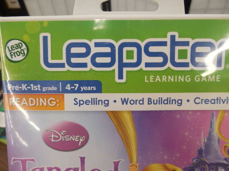 Leapfrog Leapster Rapunzel Learning Game
