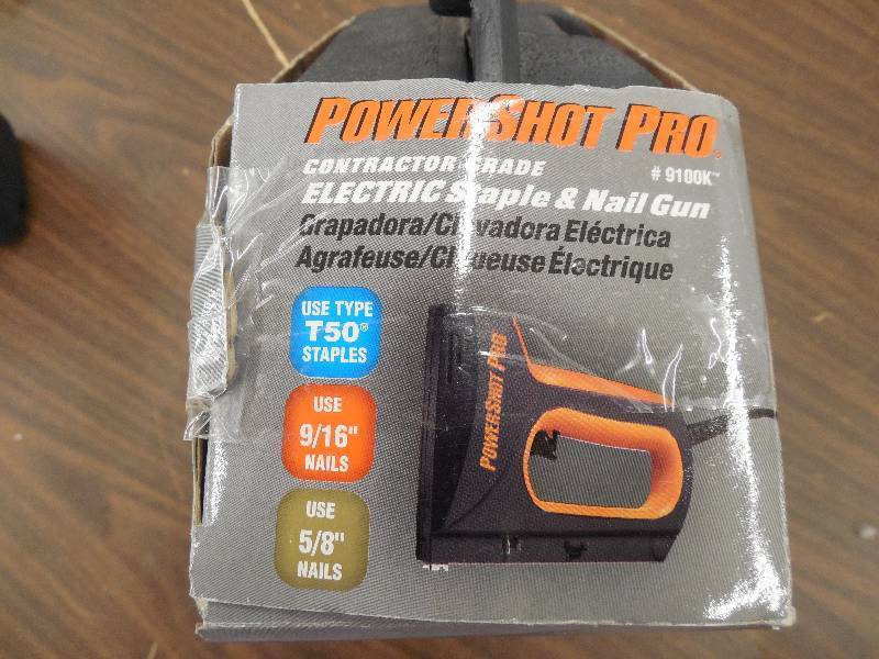 Arrow PowerShot Pro Electric Staple and Nail Gun