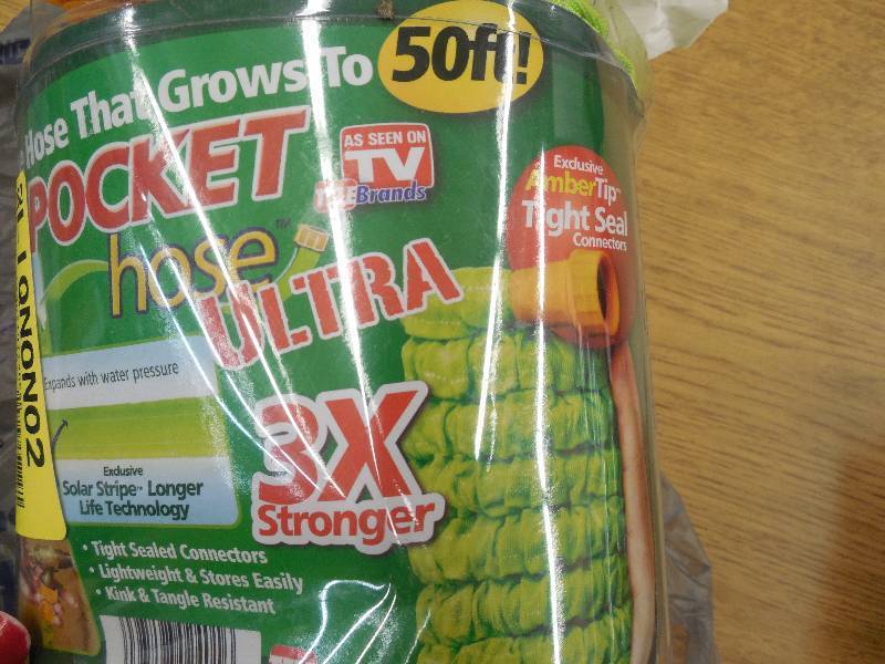 (2) As Seen on TV Pocket Hose 50ft
