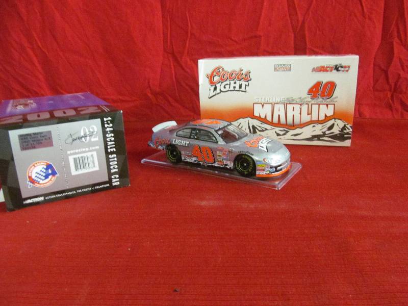 lot 43 image: Sterling Marlin stock car