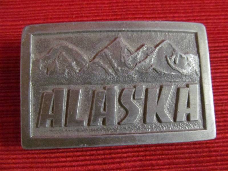 lot 57 image: Alaska belt buckle