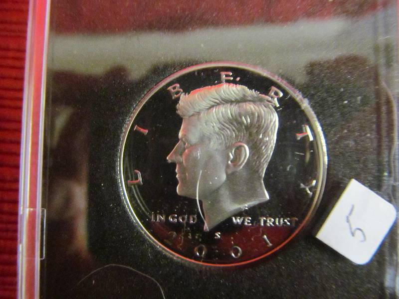 lot 113 image: Kennedy 12 proof dollar
