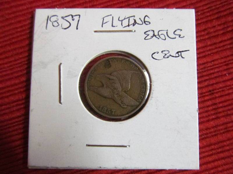 lot 137 image: Flying Eagle cent
