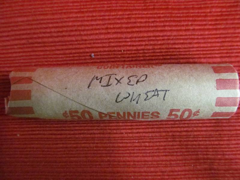 lot 141 image: Wheat pennies
