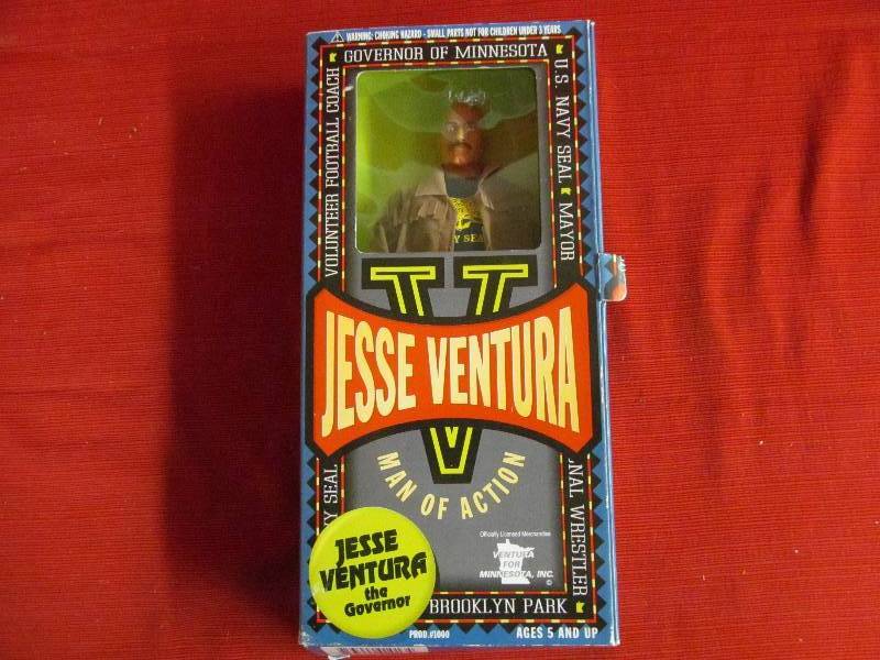 lot 170 image: Jesse Ventura figurine