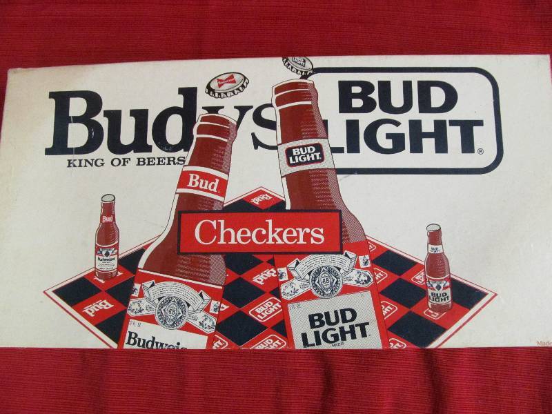 lot 178 image: Bud Light checker set