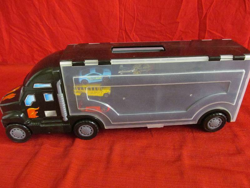 lot 197 image: Match Box Truck Hauler
