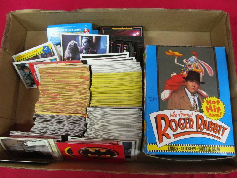 lot 209 image: trading cards