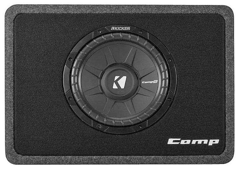 Kicker Enclosed CompS 600-Watt 10 Subwoofer