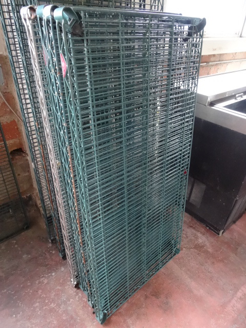 lot 4 image: 7 Wire Shelves 24 X 48