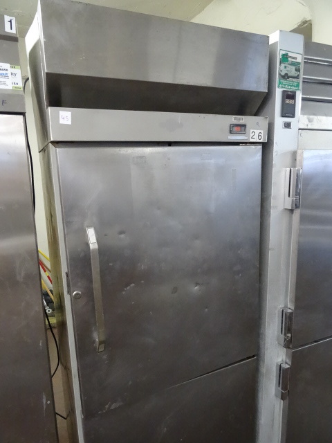 lot 45 image: Hobart Double Door Fridge on Wheels