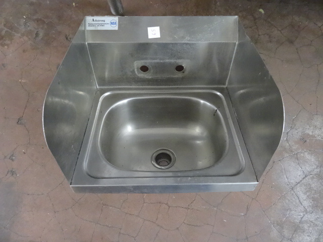 lot 65 image: All Strong Stainless Hand Wash Sink