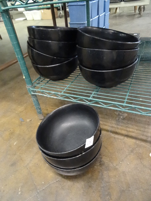 lot 151 image: 8 Aluminum Coated Bowls