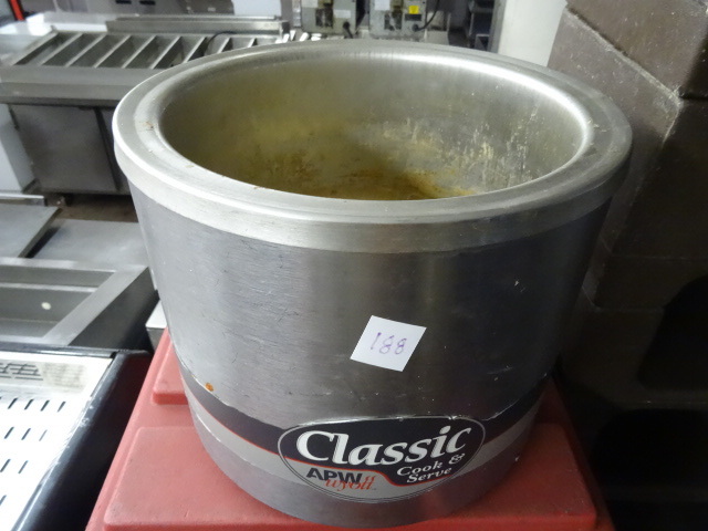 lot 188 image: Classic APW Wyott Cook and Serve