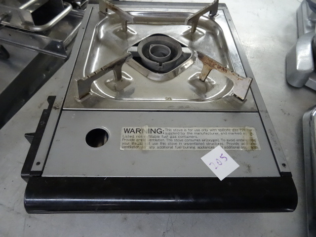 lot 205 image: Portable Camp Stove For Indoor