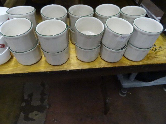 lot 210 image: Sterling China Cups Qty 20