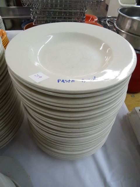 lot 219 image: 12 Pasta Bowls Qty 26