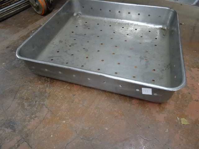 lot 271 image: Pan with Holes 23 X 21