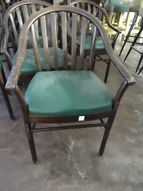 lot 349 image: 15 Wood Framed Side Chair