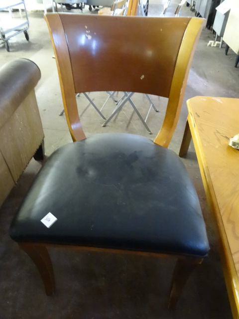 lot 354 image: 5 Wood Framed Side Chairs