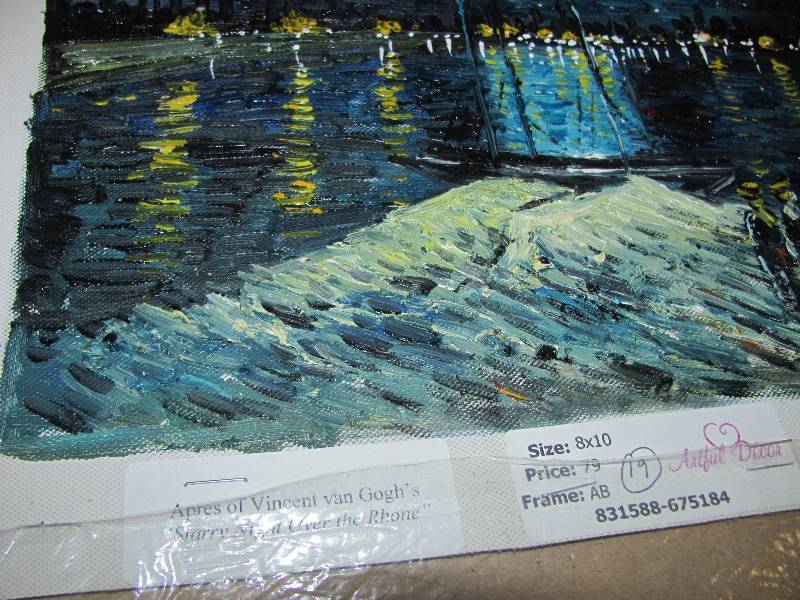 Unframed Artwork