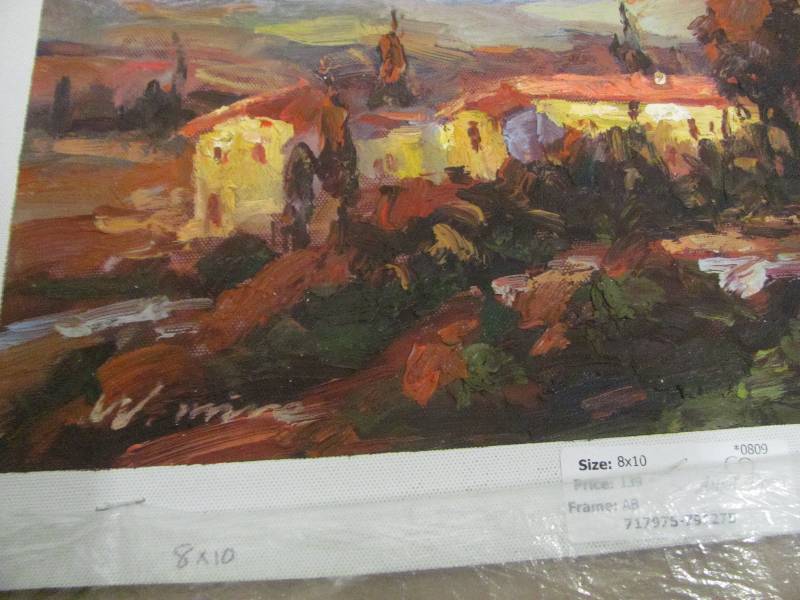 Unframed Artwork